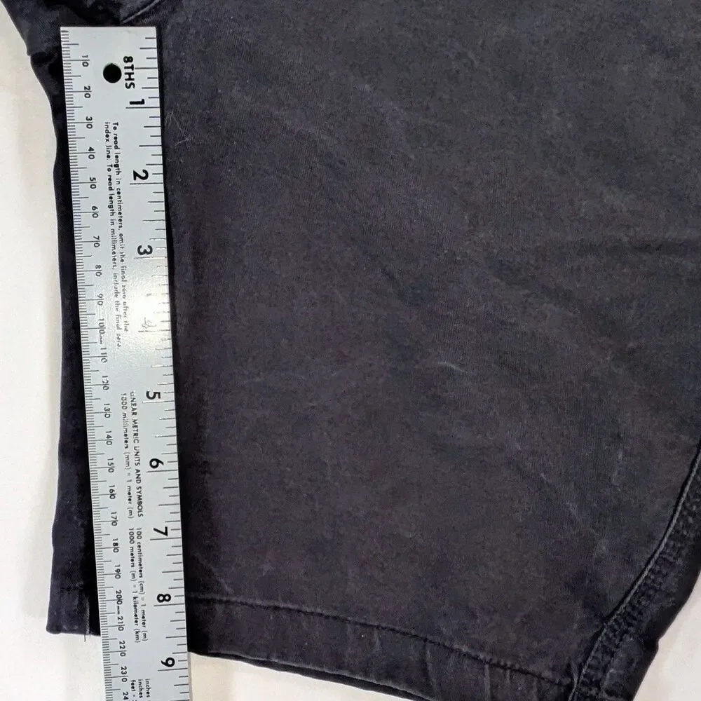 Zara Black Men's Chino Shorts Size 31 Gorpcore Grunge